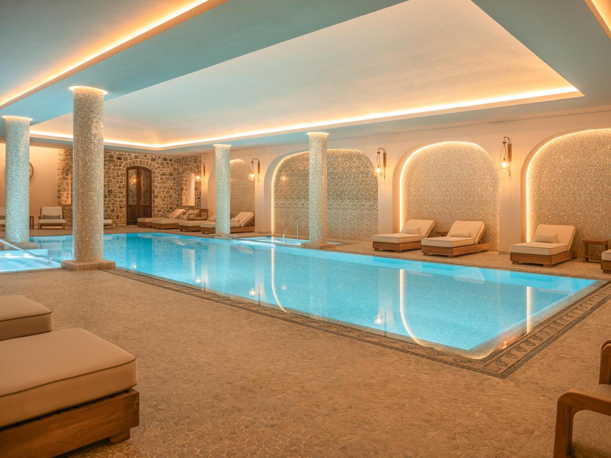 Vila Ebel Hotel Pool & Spa Korce Luaran gambar